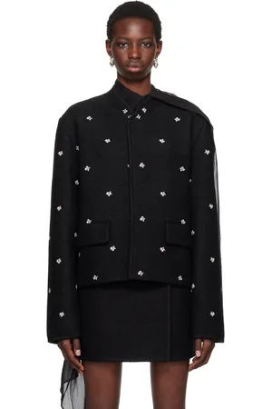 RIER Black Walker City Crop Jacket