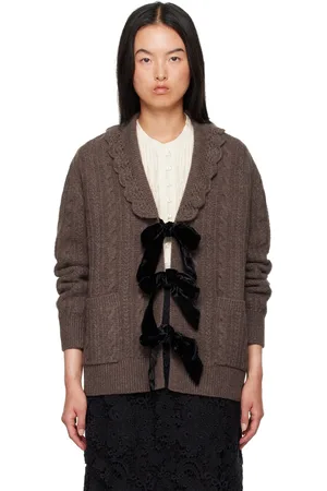 SEA Brown Mariella Cardigan