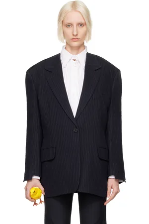 pushBUTTON Raw Edge Single Blazer