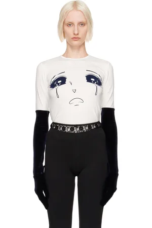 pushBUTTON Velvet Glove Crying Girl Long Sleeve T-Shirt