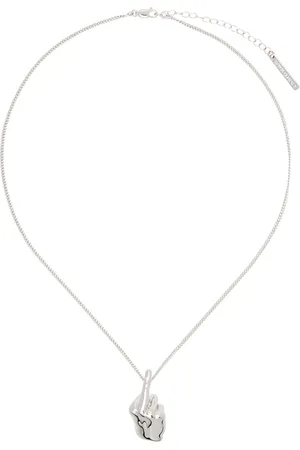 Y / PROJECT Mini Fuck You Pendant Necklace