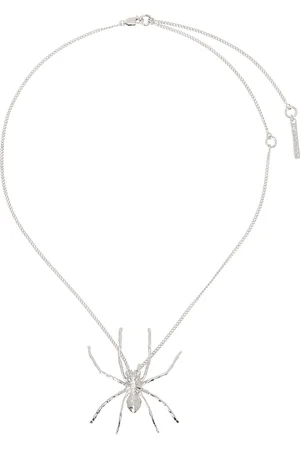 Y / PROJECT Silver Spider Pendant Necklace