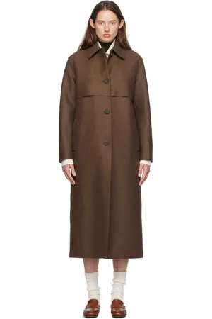 Harris Wharf London Brown Shield Coat