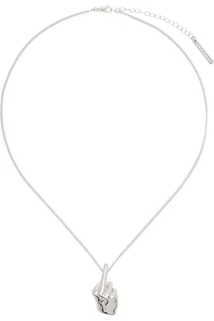 Y / PROJECT Mini Fuck You Pendant Necklace