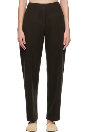 Gia Studios Brown Cocoon Trousers