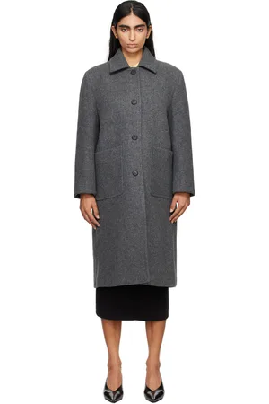 Nothing Written Gray Rohmer Long Wool Coat