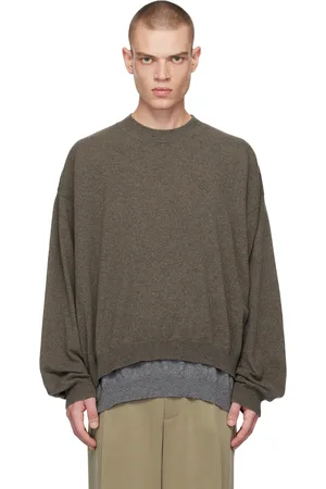 MAGLIANO Brown Layered Sweater