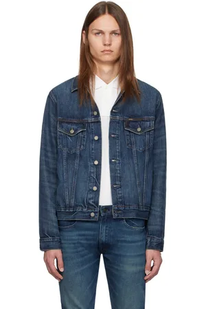Ralph Lauren Blue Faded Denim Trucker Jacket