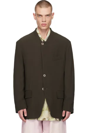 MAGLIANO Brown Moquette Blazer