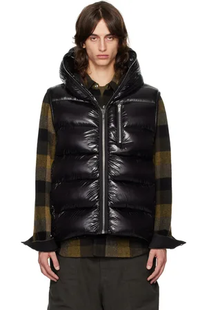 Rick Owens Black Porterville Sealed Down Vest