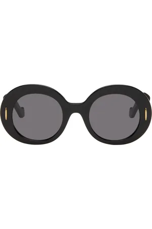 Loewe Black Round Screen Sunglasses