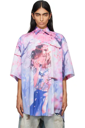 Vetements & Pink Anime Shirt
