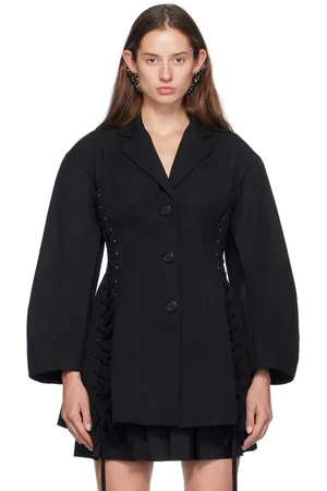 Simone Rocha Puff Sleeve Sculpted Corset Jacket