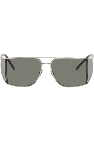 Saint Laurent Silver SL 750 Sunglasses