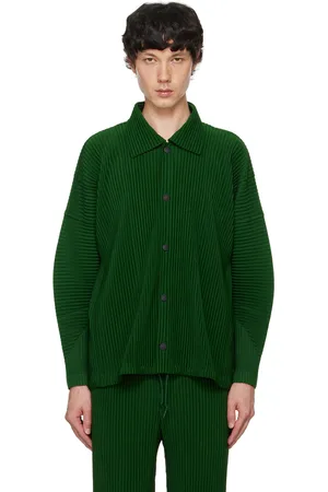 Issey Miyake Green Monthly Color August Jacket