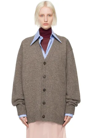 Maison Margiela Gray Shetland Cardigan