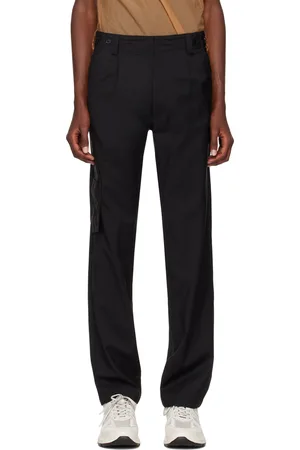 Olly Shinder Black & Tan Knife Pocket Cargo Pants