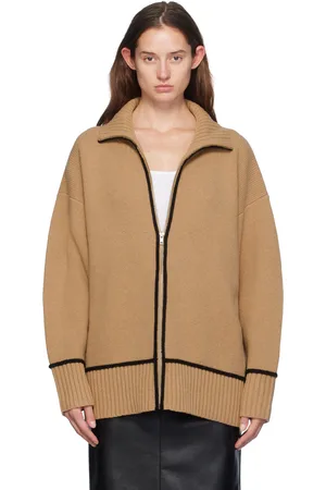 Stand Studio Beige Zion Cardigan