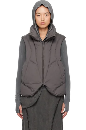 Hyein Seo SSENSE Exclusive Gray Padded Vest