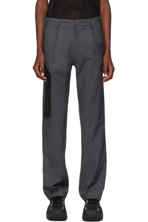 Olly Shinder Gray Knife Pocket Cargo Pants