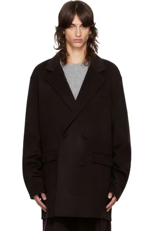 The Frankie Shop Purple Harry Wool Blazer