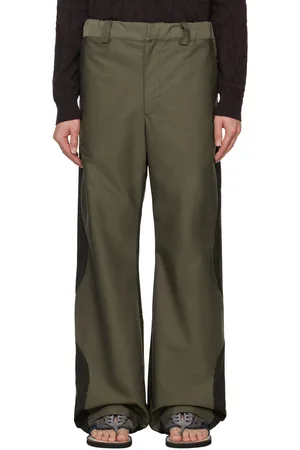 Serapis Black & Gray Split Trousers