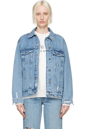 ANINE BING Blue Rory Denim Jacket