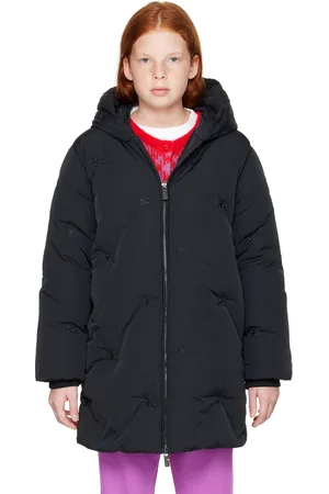 Burberry Kids Embroidered Logo Down Jacket