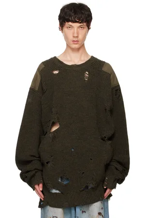 DOUBLET Oversized Military Sweater