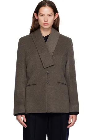 LE 17 SEPTEMBRE Muffler Collar Blazer