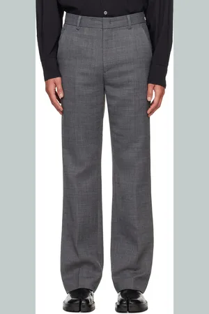SYSTEM Gray Bootcut Trousers