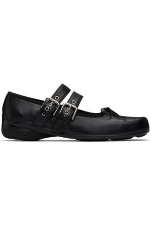OPEN YY Buckle Ballerina Flats