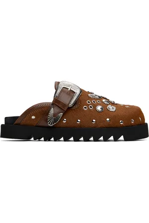 TOGA VIRILIS SSENSE Exclusive Brown Slip-on Loafers