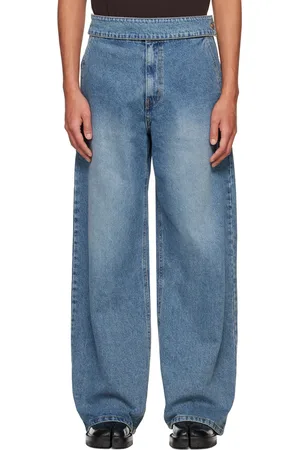 SYSTEM Blue Waist Strap Jeans