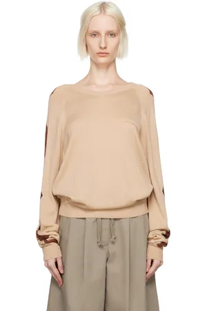 OPEN YY Argyle V-Neck Sweater