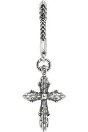 EMANUELE BICOCCHI Gothic Cross Single Earring