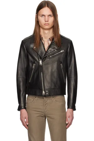 Tom Ford Asymmetric Leather Jacket
