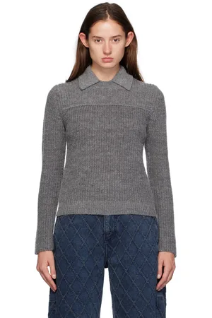 RAG&BONE Gray Madix Polo