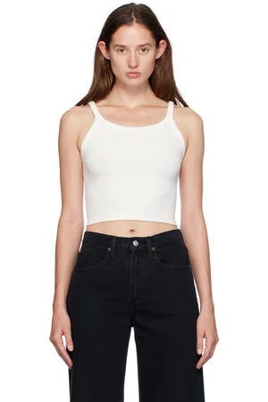 WARDROBE.NYC Off-White Hailey Bieber Edition HB Ribbed Tank Top