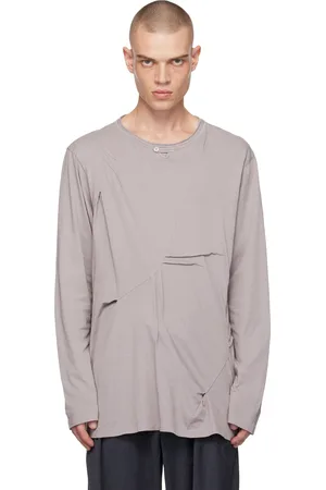 Kiko Kostadinov Purple Ohne K-Dart Henley T-shirt