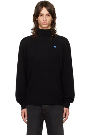 Ader Error Black TRS Tag 01 Turtleneck