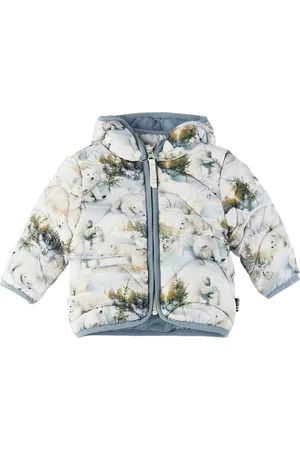 Molo Baby Blue Harmony Puffer Jacket