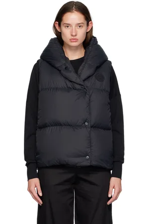 Canada Goose Black Rhoda Hooded Down Vest