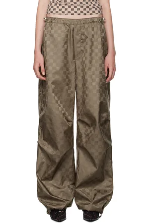 MISBHV Khaki Monogram Trousers