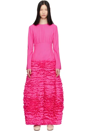 Molly Goddard Pink Phillis Maxi Dress