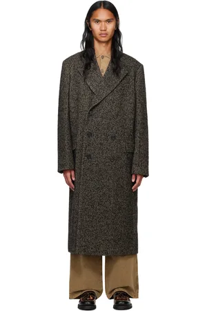Hope Gray Herringbone Time Coat
