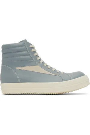 Rick Owens Blue Porterville High Vintage Sneaks Sneakers