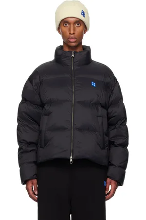 Ader Error Black TRS Tag 01 Puffer Down Jacket