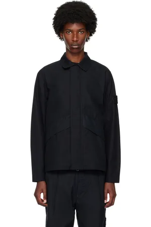 Stone Island Black Cotton Jacket