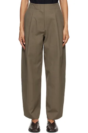 STUDIO NICHOLSON Taupe Ansell Trousers